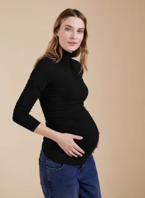 The Essentials Maternity Turtleneck Top