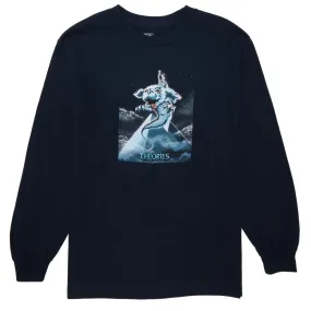 Theories Luckdragon Long Sleeve T-Shirt - Slate Blue
