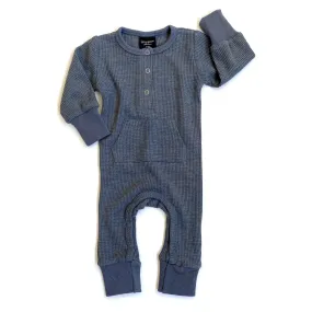 Thermal Romper // Navy