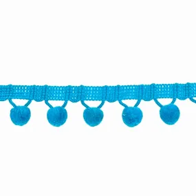 Turquoise High Quality Decorative Ball Trim by the yard
