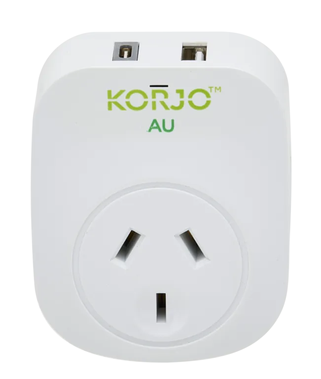 USB A C & Power Adaptor for Australia (USB AC AU)
