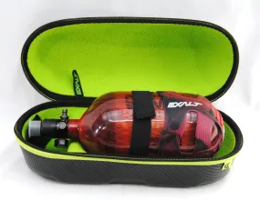 Used Ninja 68ci/4500psi w/ Standard Regulator Paintball Tank - Translucent Red