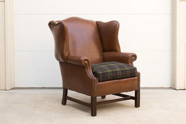 Vintage Smoking Wingback