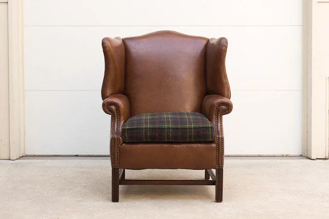 Vintage Smoking Wingback