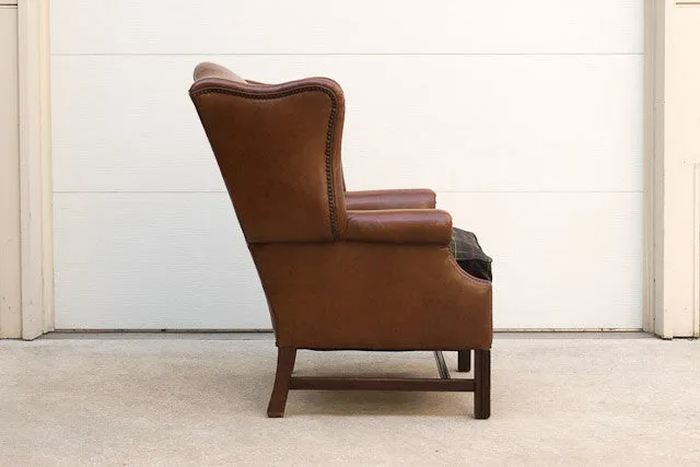 Vintage Smoking Wingback
