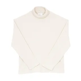 Waffle Turtleneck - Natural