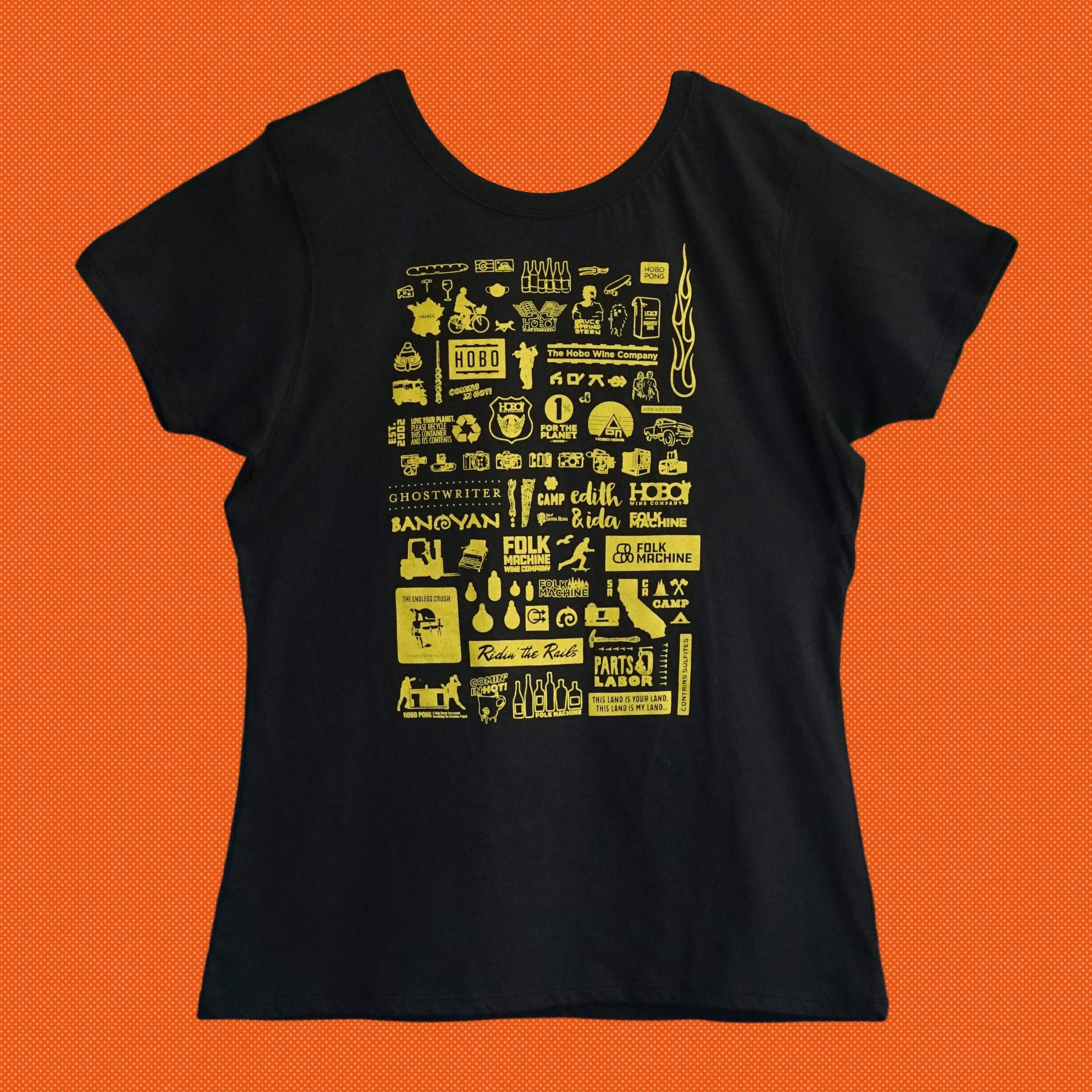 Women's Hobo Tee designed by Landon Dowlen